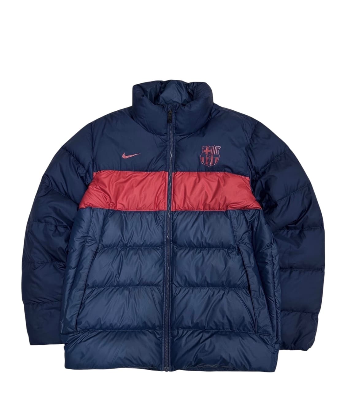 나이키 바르셀로나 덕다운 축구패딩 네이비 (XL) 상품이미지1
