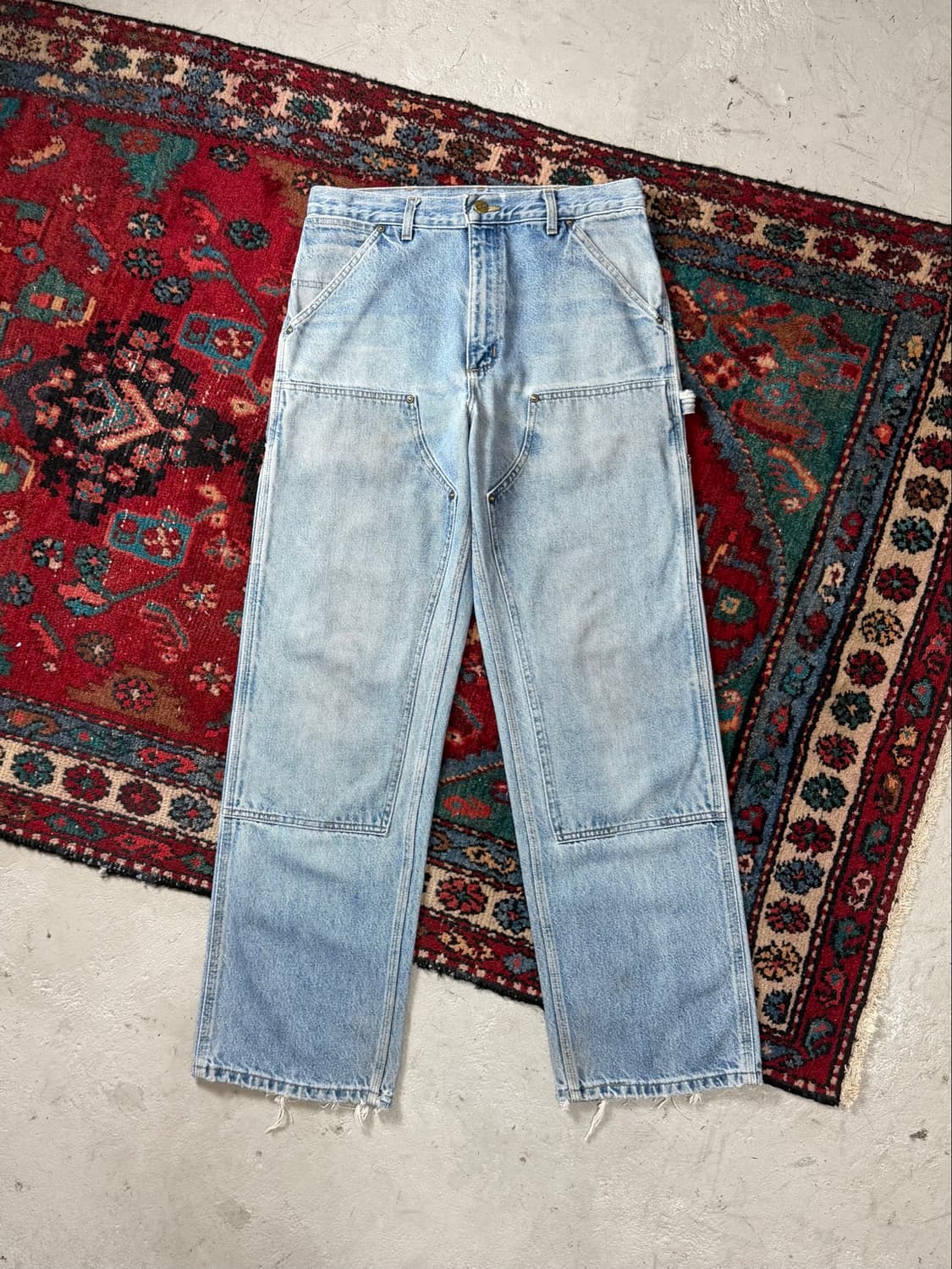 00's USA OG 칼하트 B07 더블니 팬츠 칼하트 데님 더블니 상품이미지1