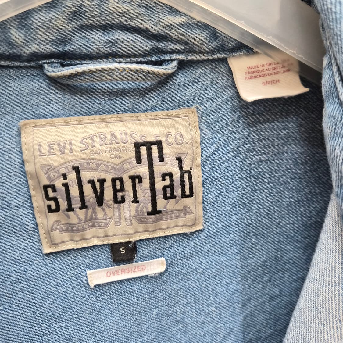 리바이스 실버탭 데님 셔츠 상품이미지2