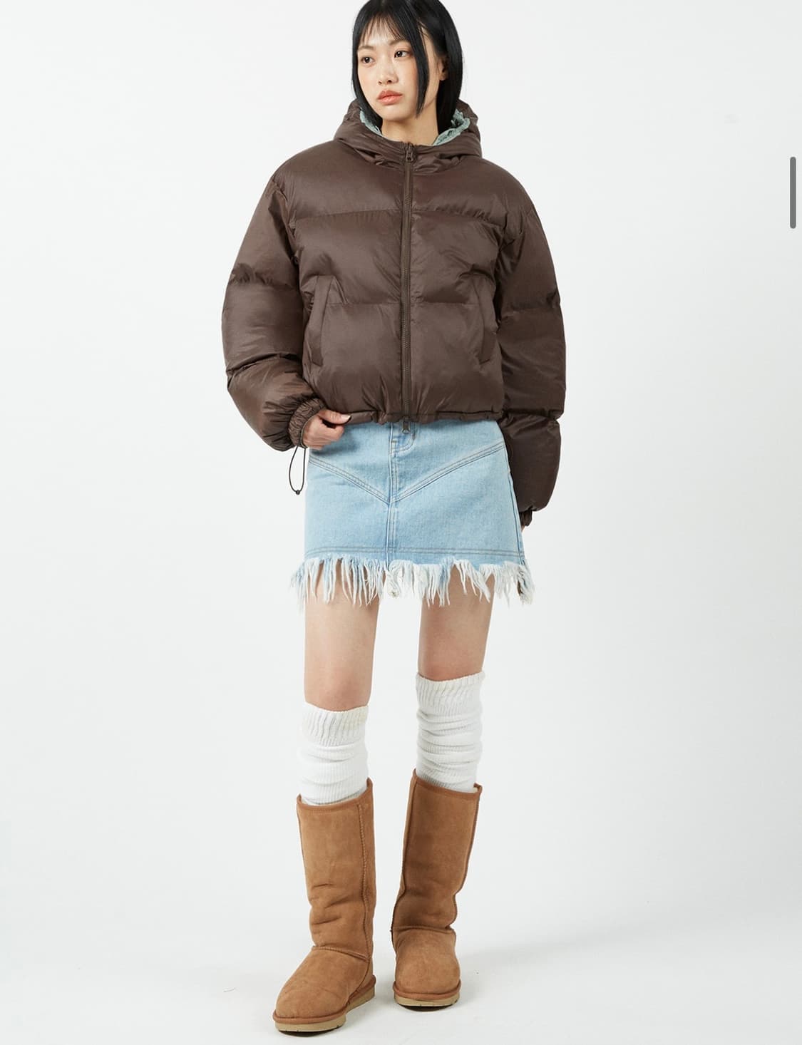 코드그라피 리버시블 패딩 상품이미지2