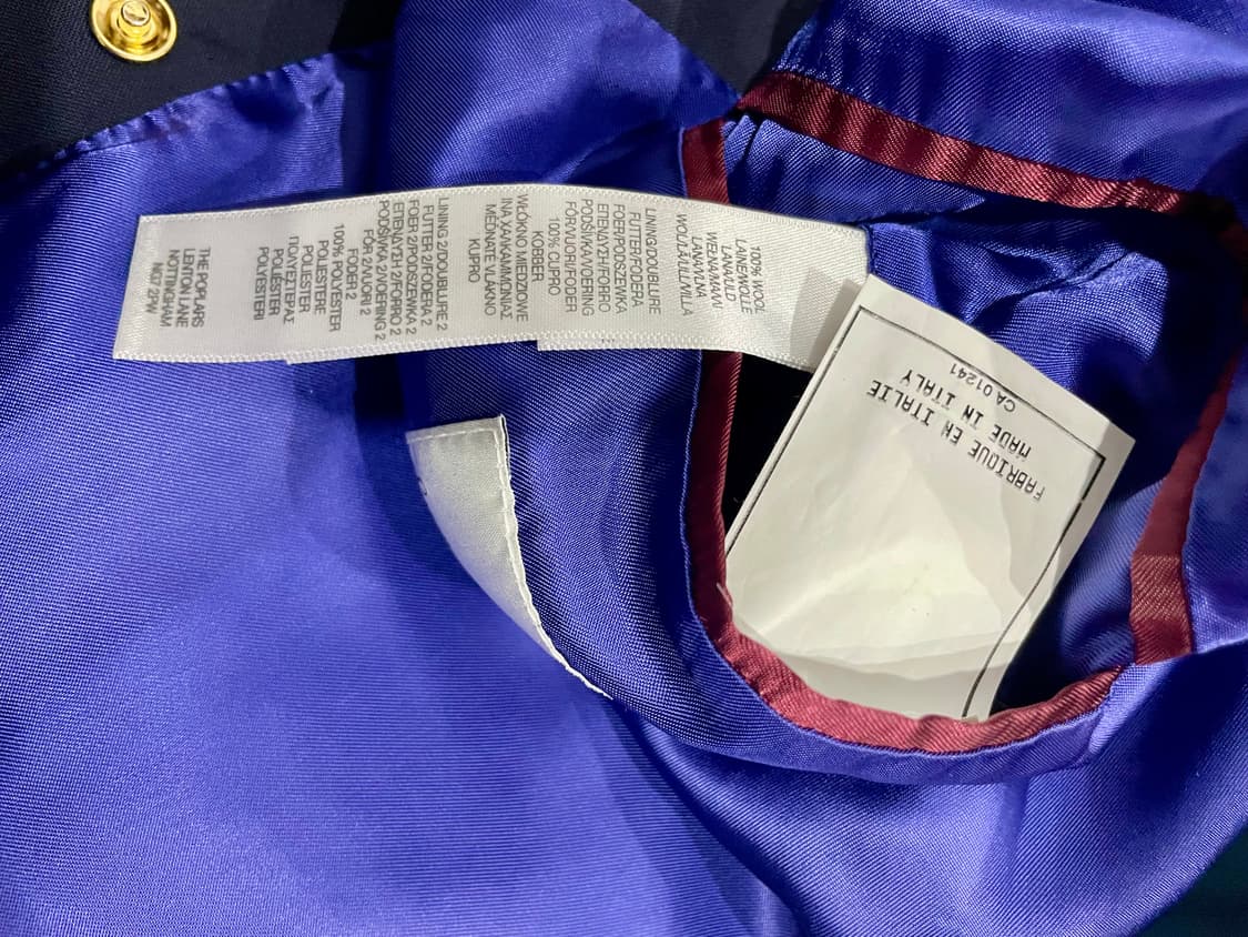 폴스미스 로로피아나 네이비 코트 XL 정품 상품이미지8