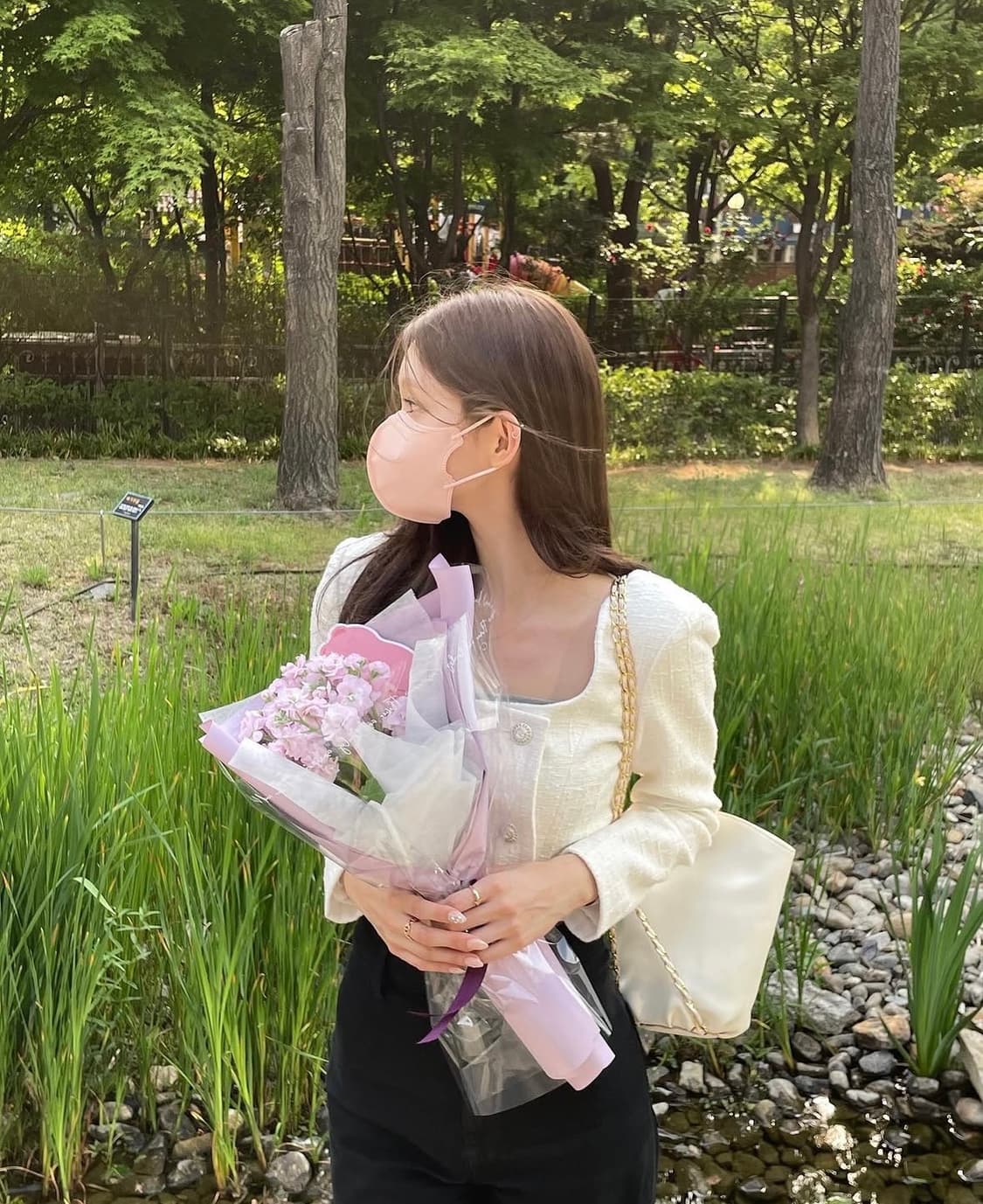 낫유어로즈 트위드 자켓 상품이미지3