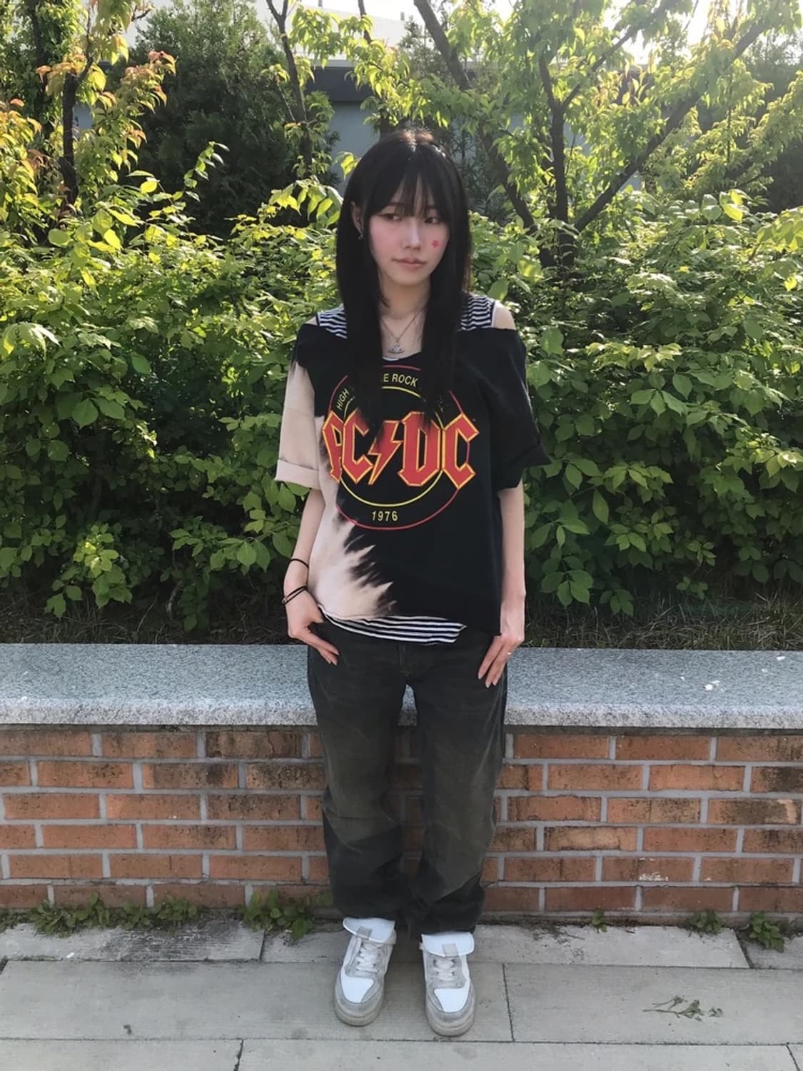AC/DC Bleach Remake Crop Tee 상품이미지2