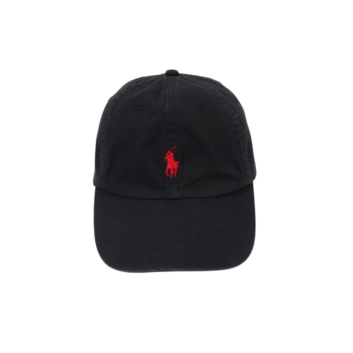 폴로 랄프로렌 블랙 레드포니 볼캡 상품이미지1