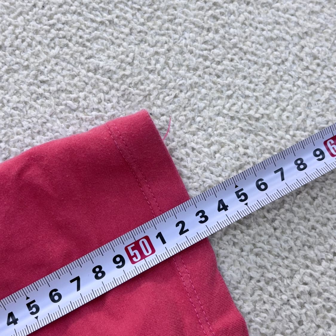 실측확인 베네통 라운드넥 반팔 티셔츠 0401E 상품이미지5