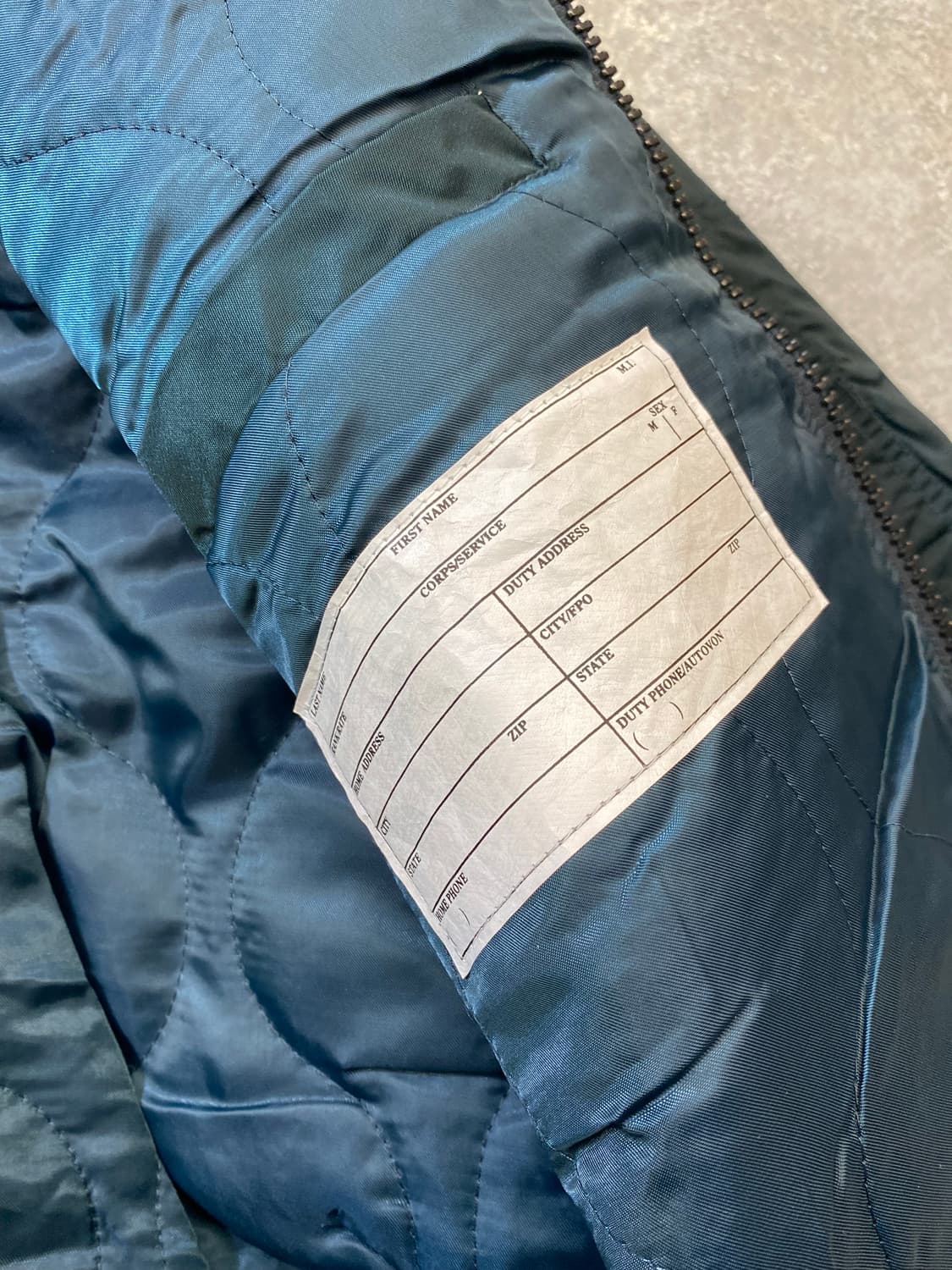 [M] AMECO 아메코 CWU-45P 밀리터리 플라이트 자켓 상품이미지8