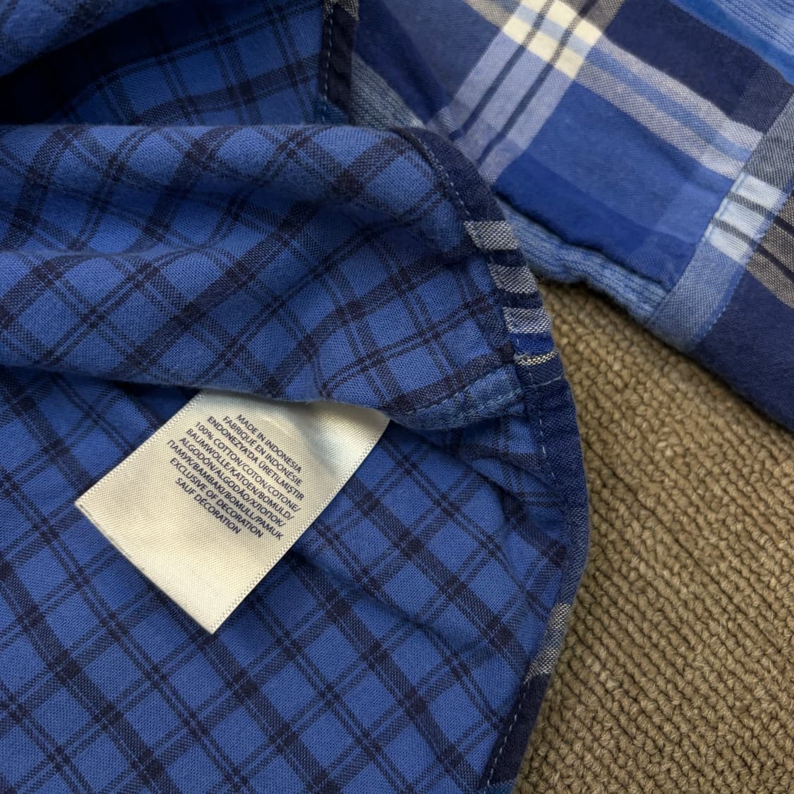 polo 랄프로렌 폴로 우먼스 체크 셔츠 S 상품이미지4