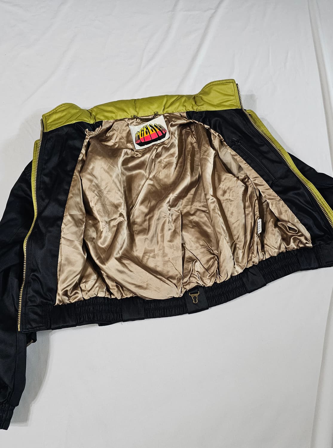 [XXL] Mr.Gelico 빈티지 레이싱 크롭 봄버 자켓 점퍼 상품이미지9