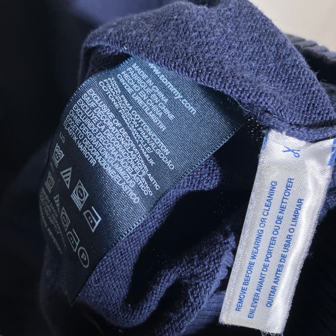 S)타미힐피거 코튼 니트 스웨터 상품이미지4