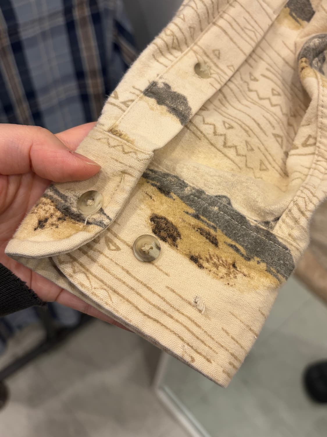 00s Cabela's 카벨라스 빈티지 패턴 셔츠 상품이미지7