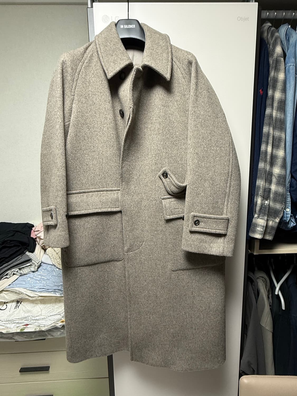 (새상품급) 홀리선 발마칸 코트 팝니다 상품이미지3