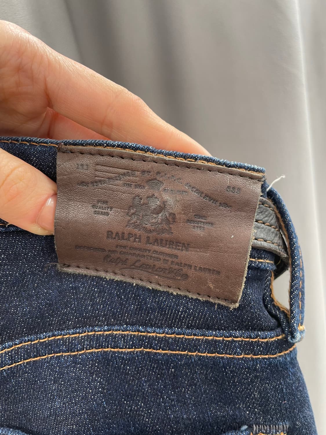 랄프로렌 금장 데님진 상품이미지5