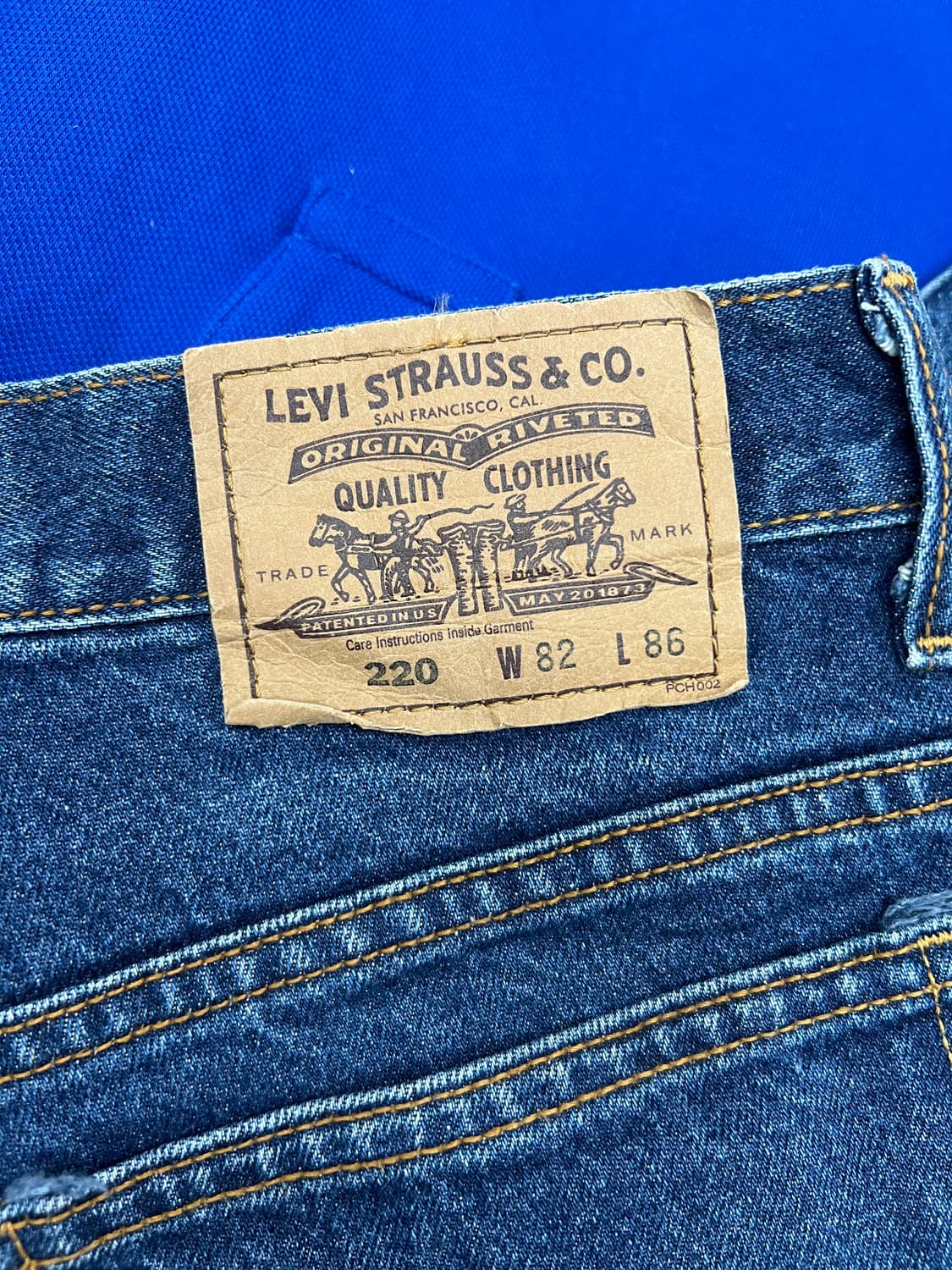 70~80년도 리바이스 오렌지 택 상품이미지3