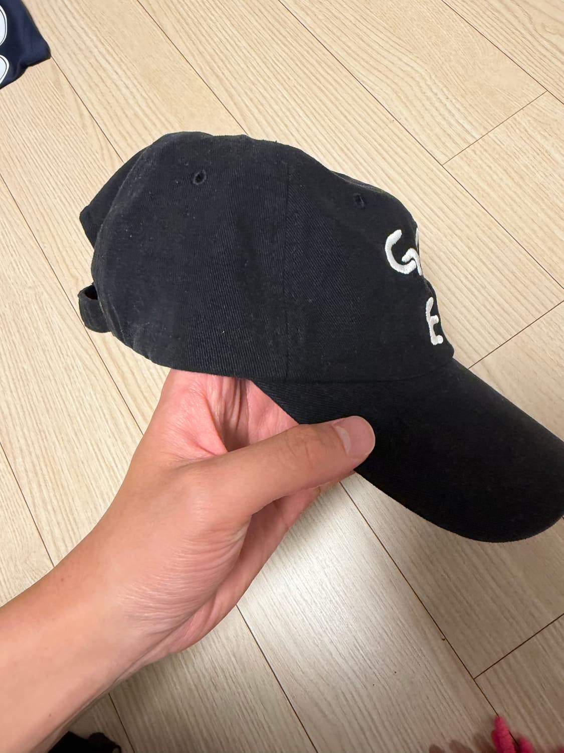 1011갤러리 볼캡 블랙 상품이미지3