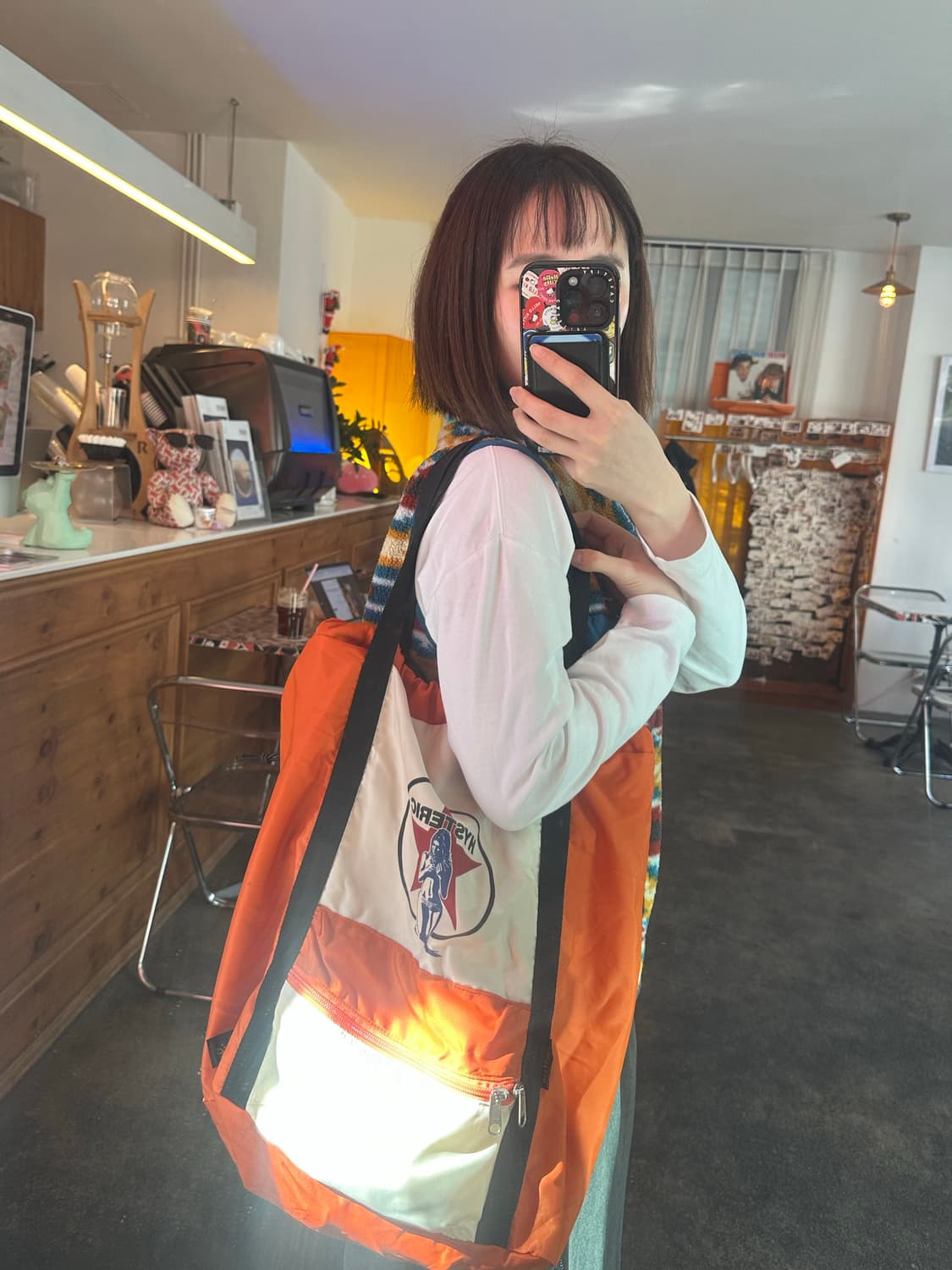 (착샷o) 90s 히스테릭 글래머 아카이브 빈티지 2Way 백팩 도트백 상품이미지7