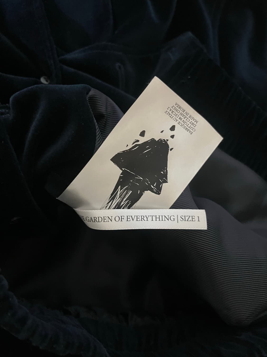 린더 벨벳 글러브 블루종 1사이즈 상품이미지4