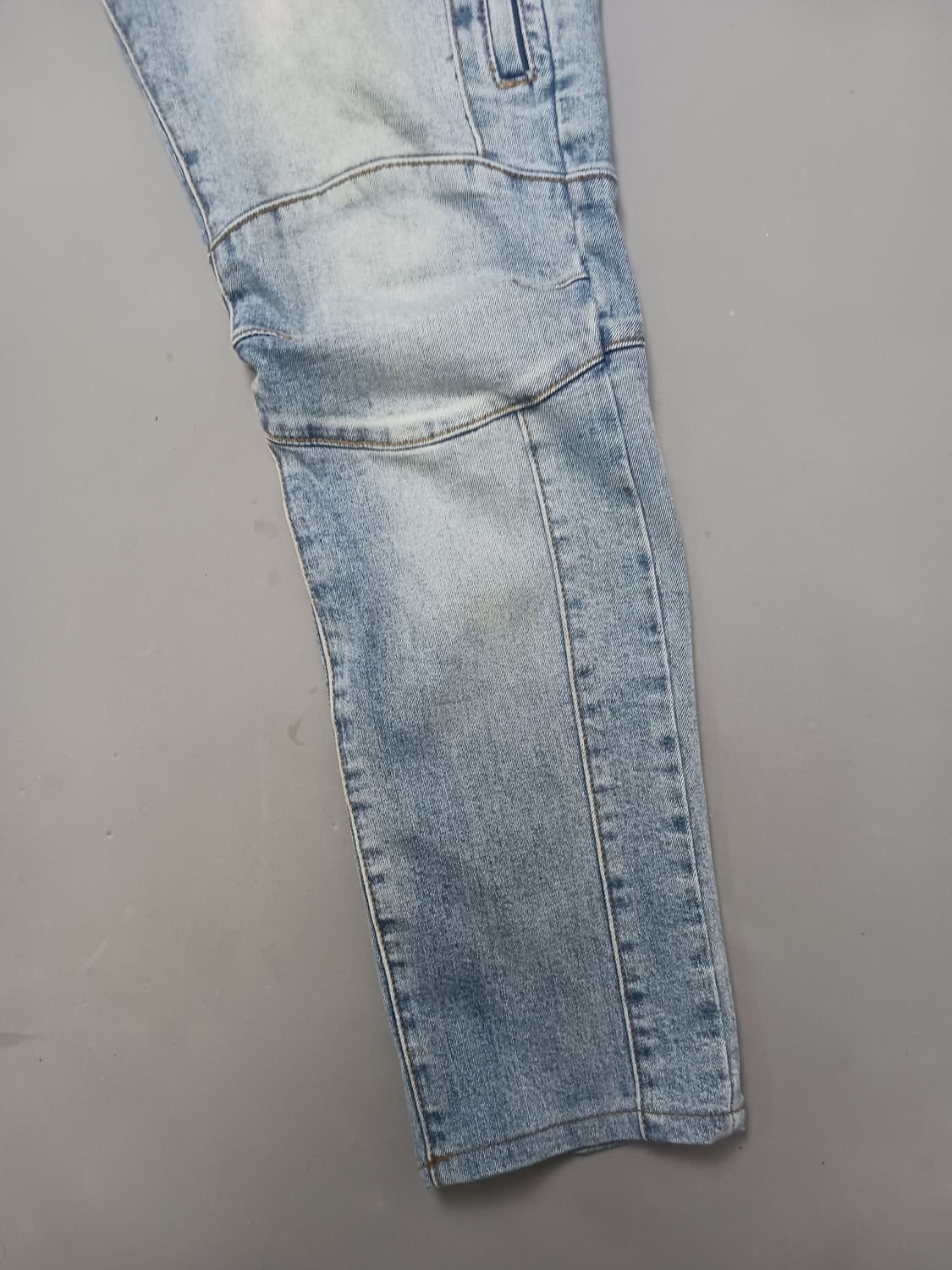 [32] 발망 사이드포켓 바이커진 청바지 상품이미지5