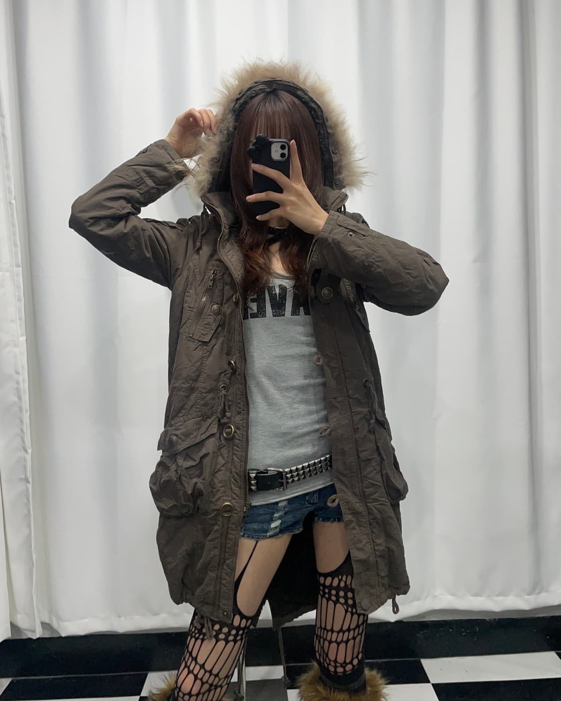 🎸카키 롱 자켓🎸 상품이미지1