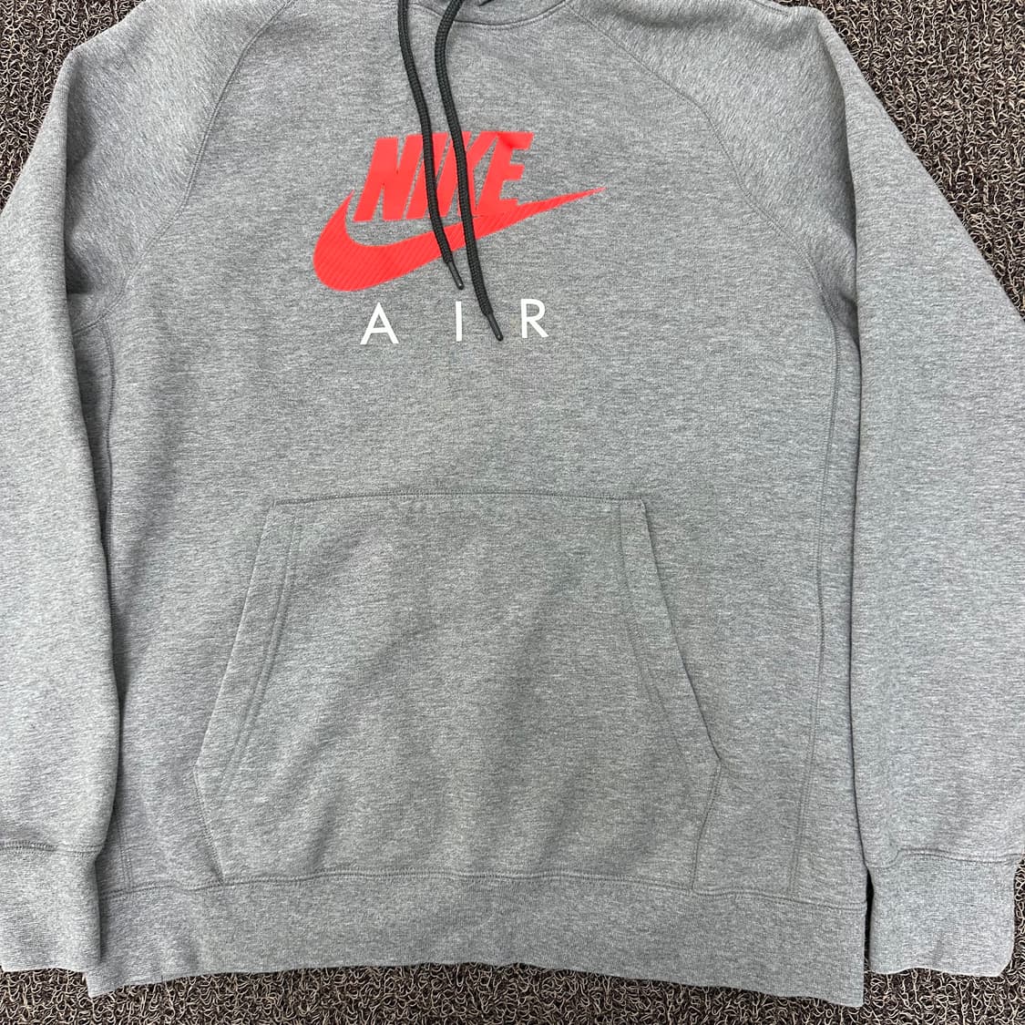 NIKE 나이키 기모 후드티셔츠 그레이 L 상품이미지4