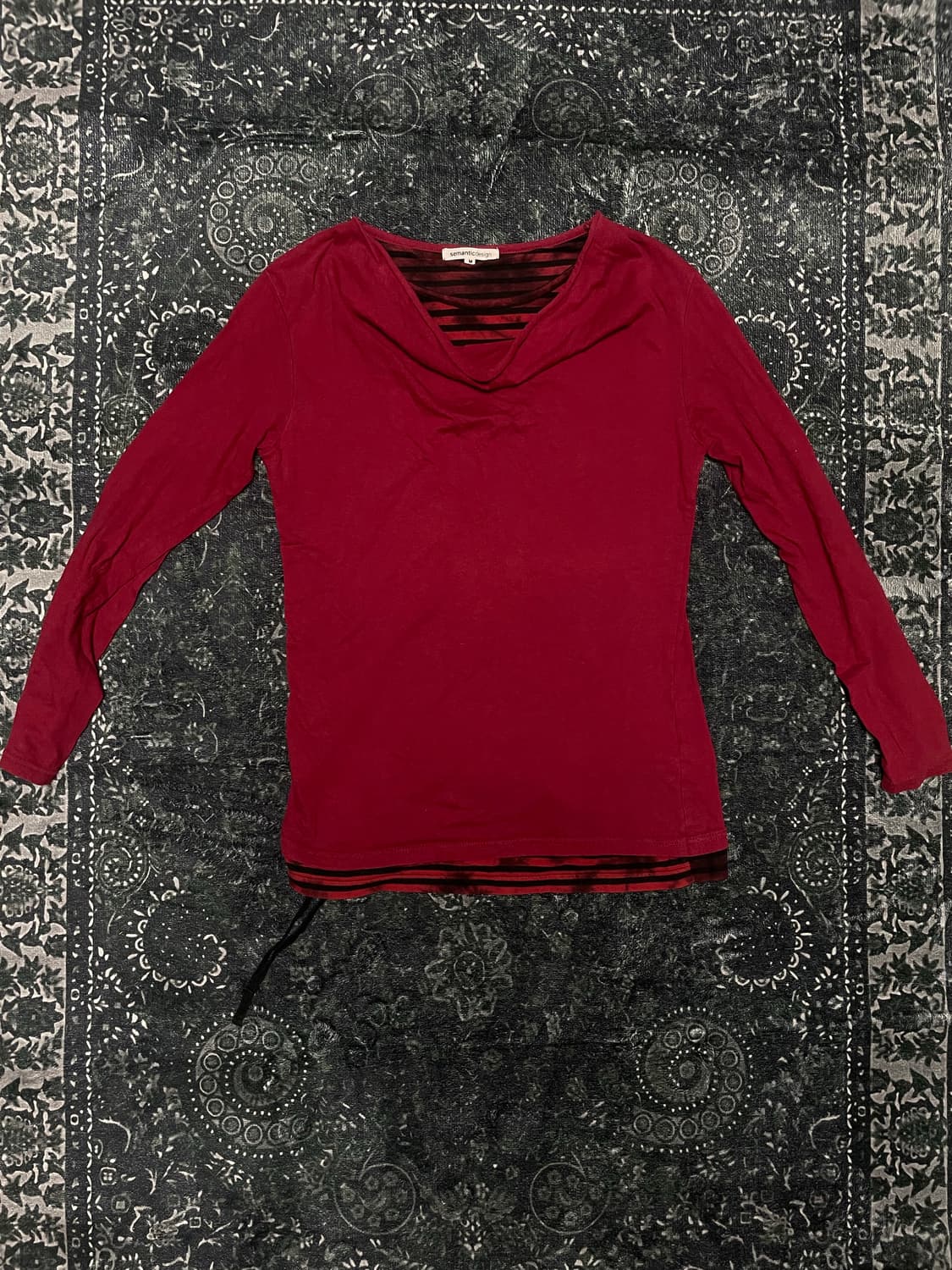 semantic design drape sleeve 상품이미지1