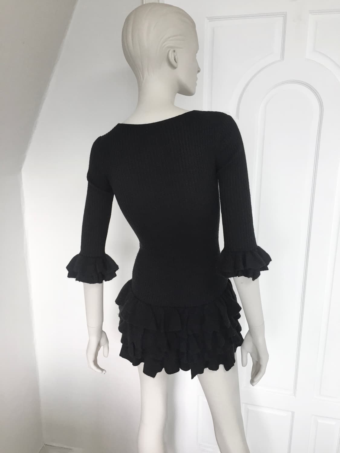 Japanese Ruffled Knit Dress 상품이미지7