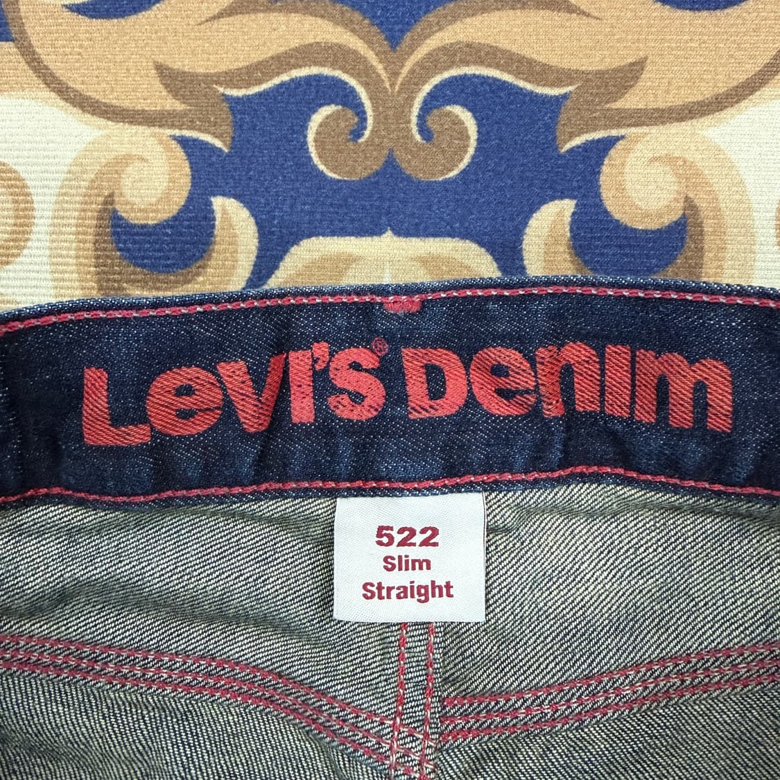 (32)리바이스 levis522 워싱 데님팬츠 상품이미지4