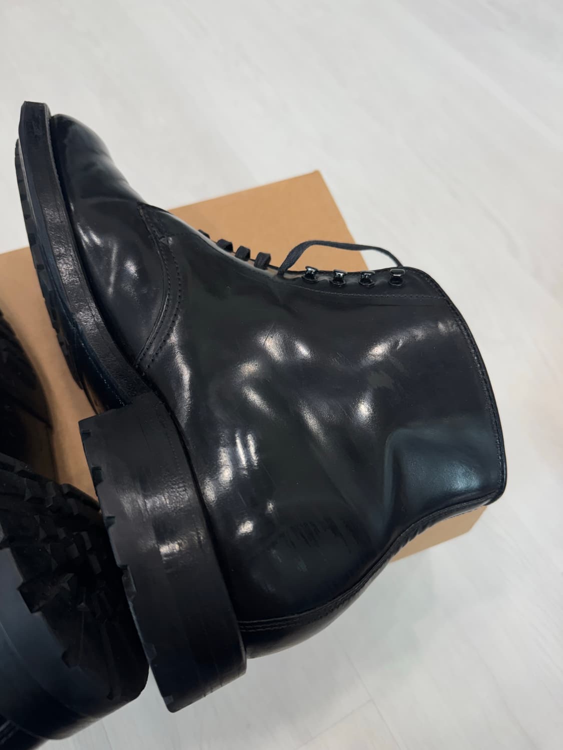 알든 코도반 부츠 플레인토 7.5E 상품이미지10