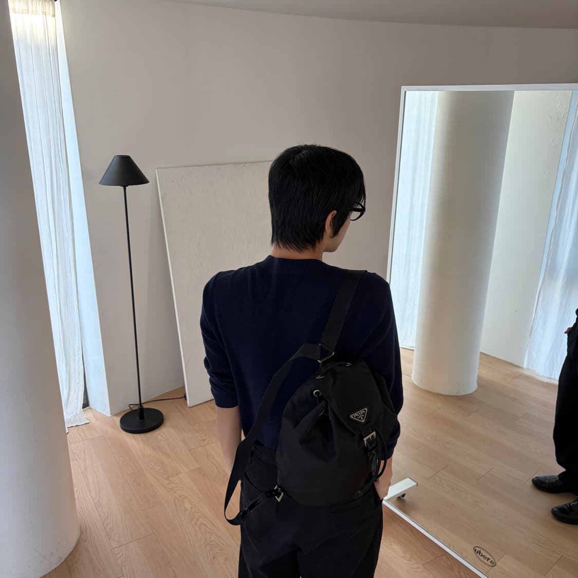 프라다 포코노 나일론 원포켓 백팩 상품이미지2