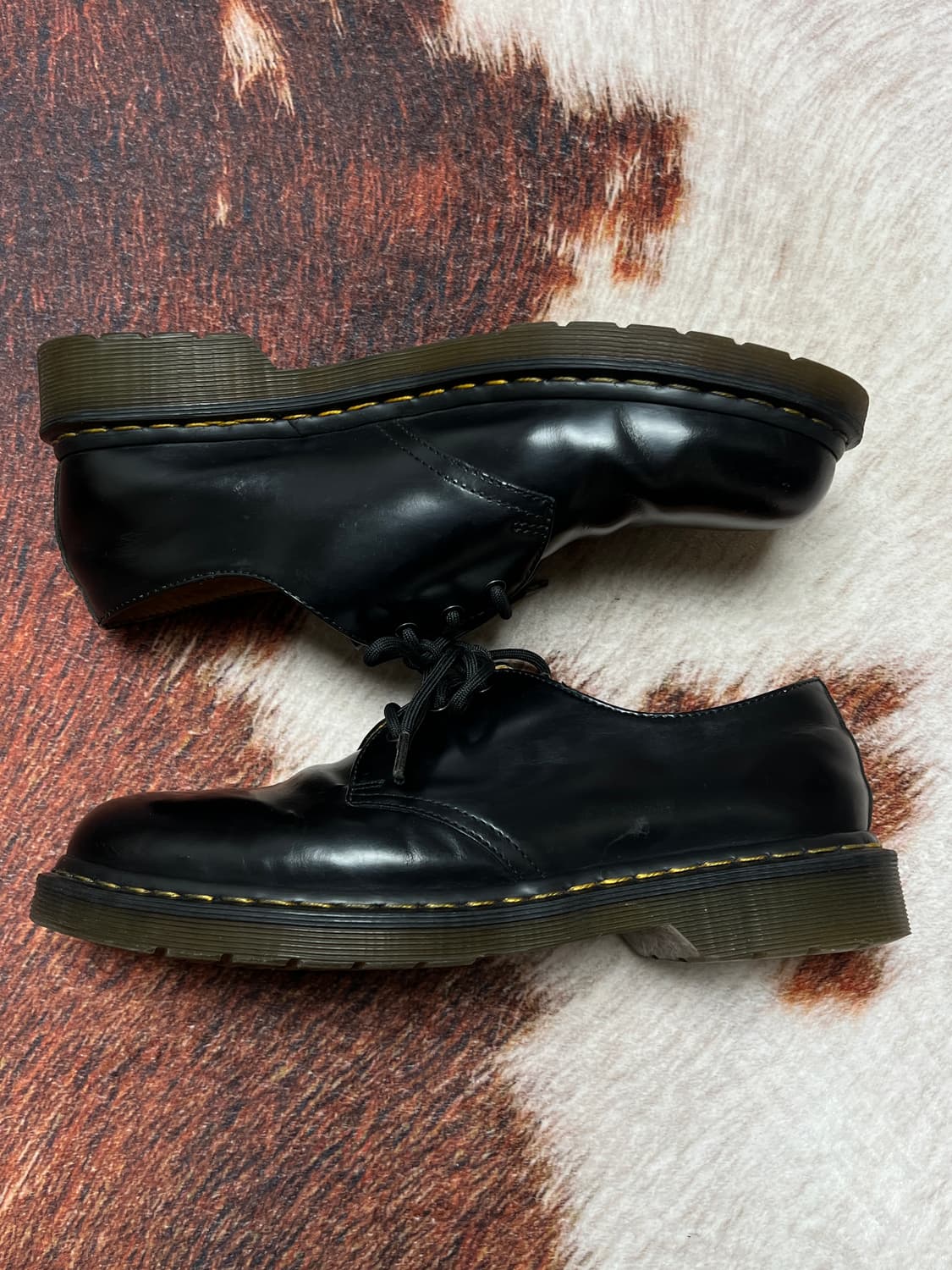 [270] 닥터마틴 1461 블랙 스무스레더 42 상품이미지2