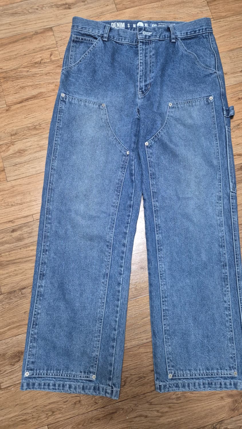 엑스트라오디너리 더블니 라이트블루 L 상품이미지1