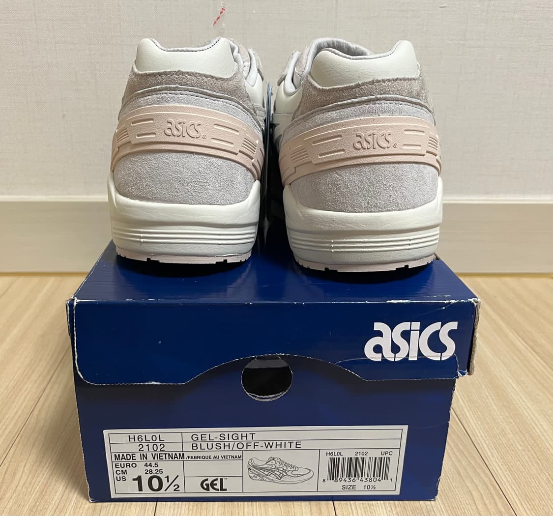 [새제품] [280~285] 아식스 젤 사이트 블러시 오프화이트 상품이미지3