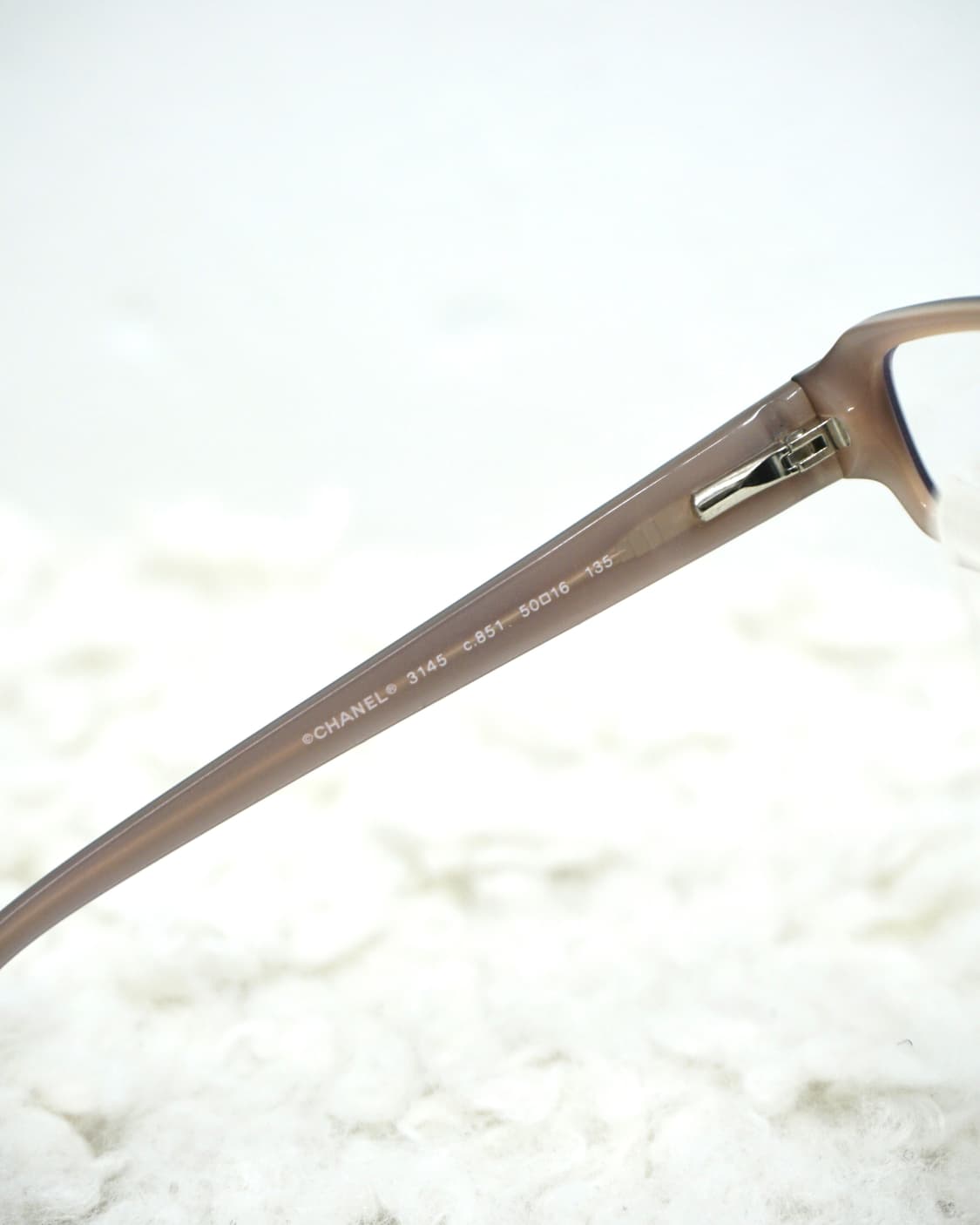 CHANEL logo pink accent eyeglasses 상품이미지6