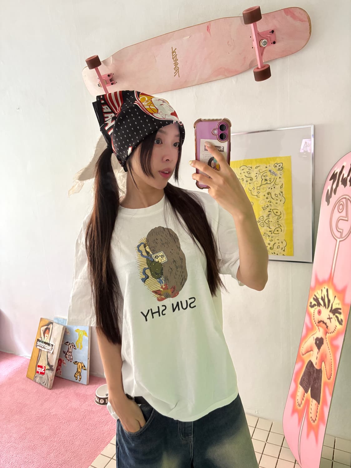 캐피탈 네코 반다나 상품이미지2