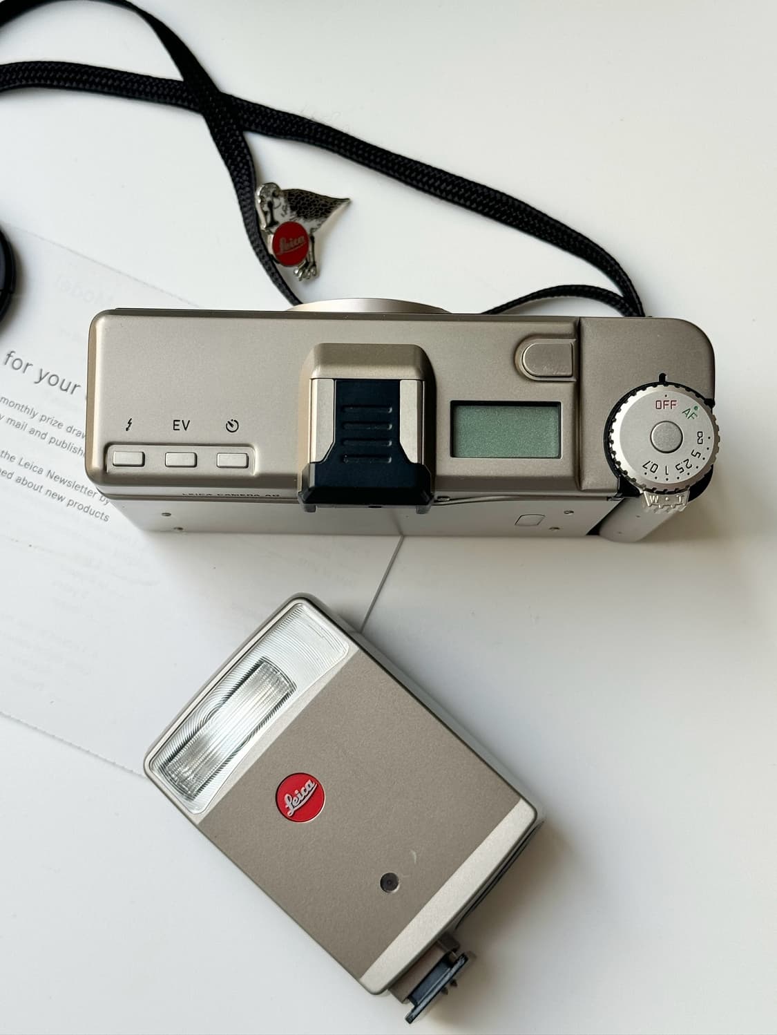 라이카 미니룩스 줌 + 플래쉬 최상급+ 라이카브롯찌 상품이미지8