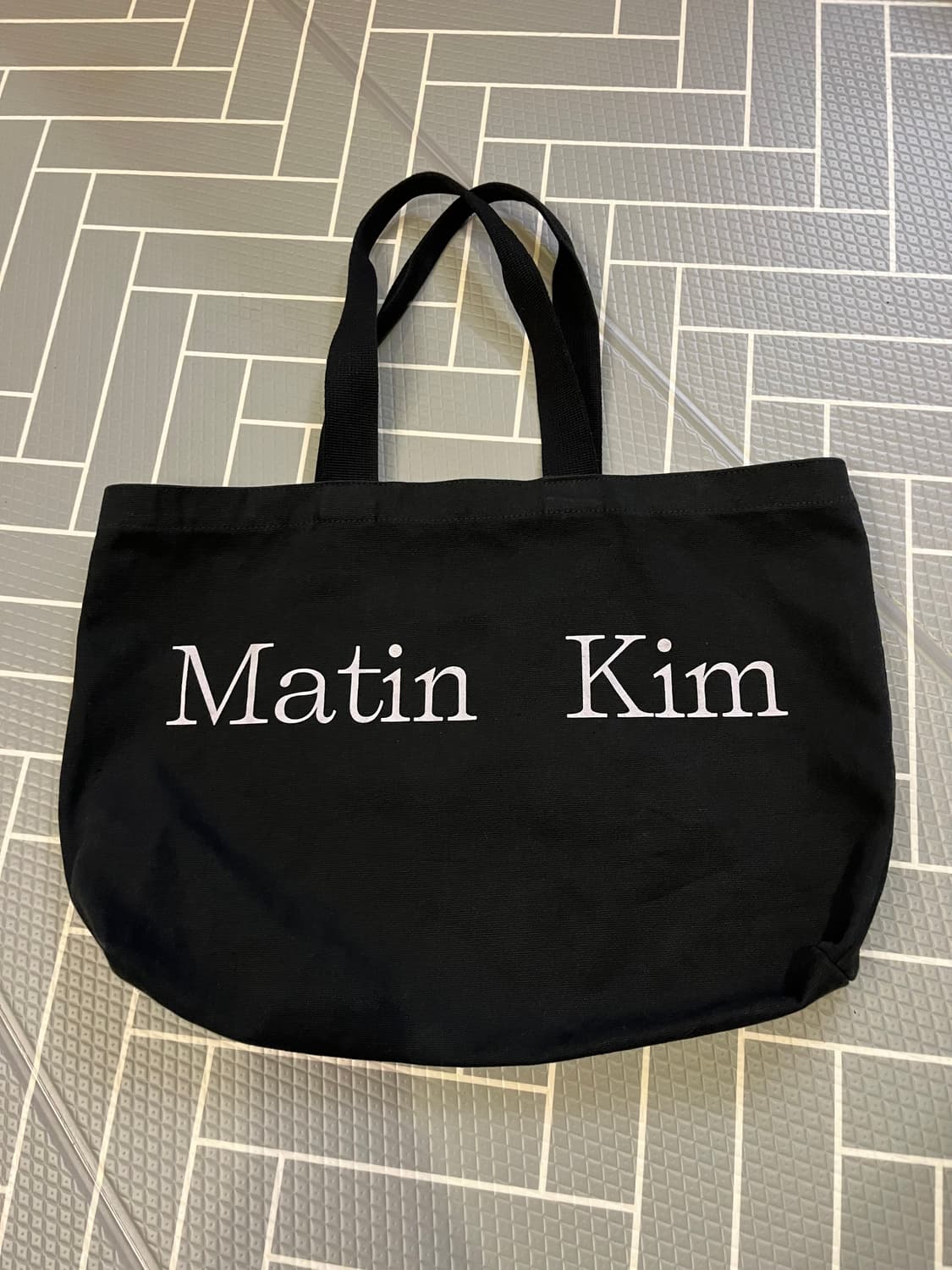 마땡킴 에코백 블랙 상품이미지1