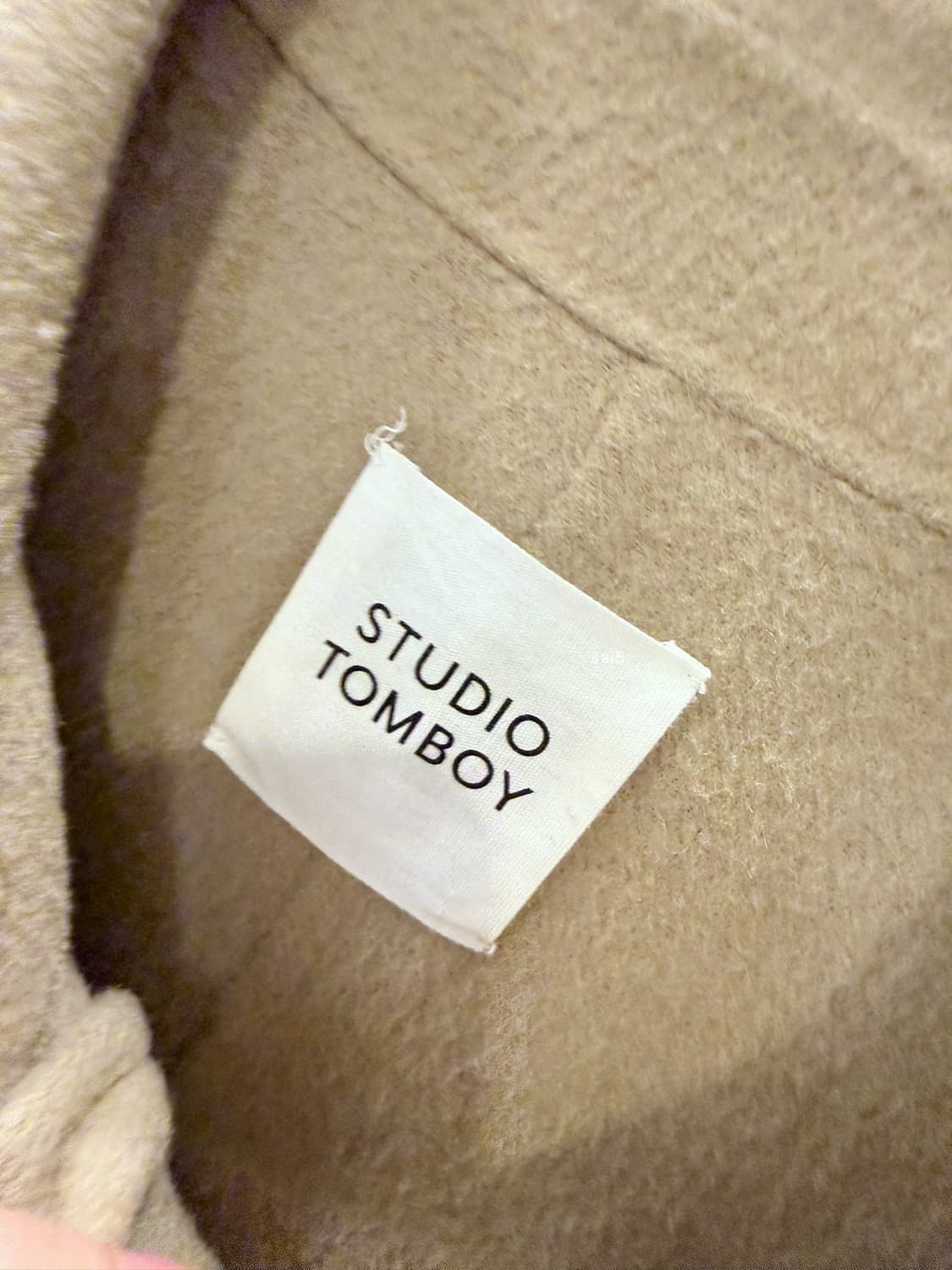 스튜디오톰보이 울100% 핸드메이드자켓  상품이미지3