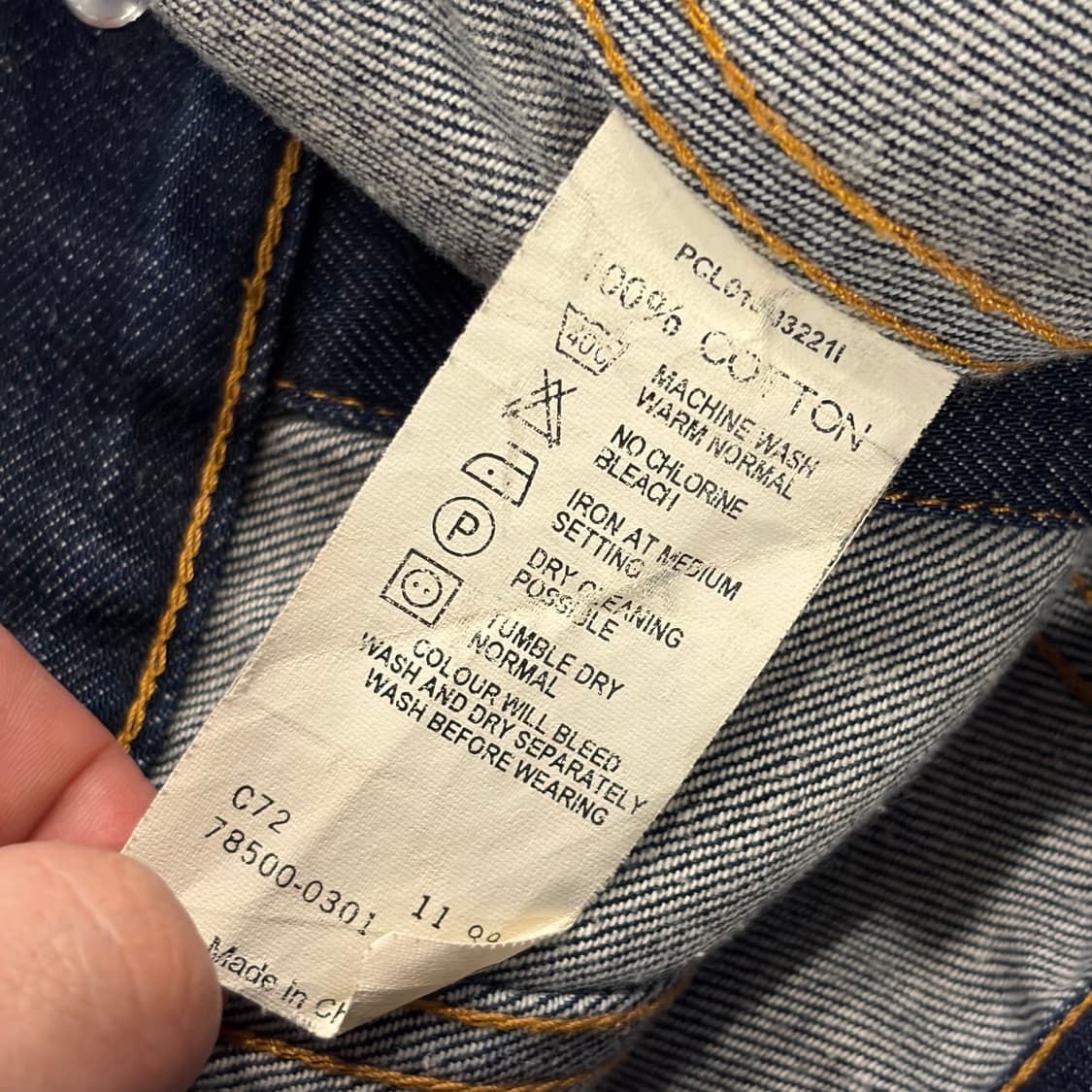 [M] 리바이스 레드탭 레이디스 데님 트러커 자켓 D767 상품이미지7