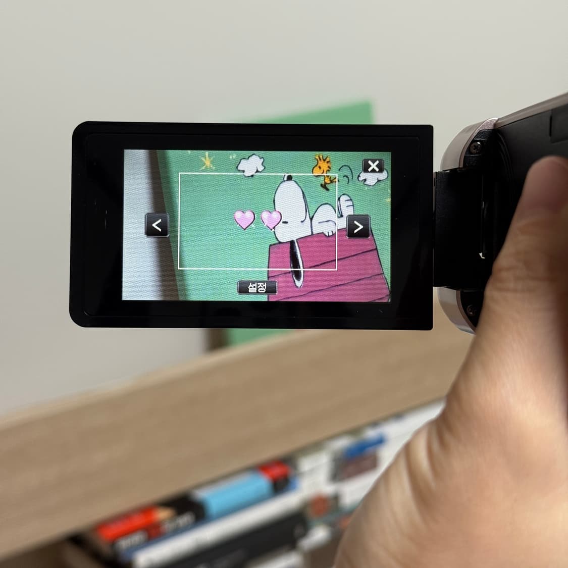 풀박스 JVC GZ-V590 핑크캠코더 빈티지캠코더 핑크디카 캐논 소니 상품이미지7