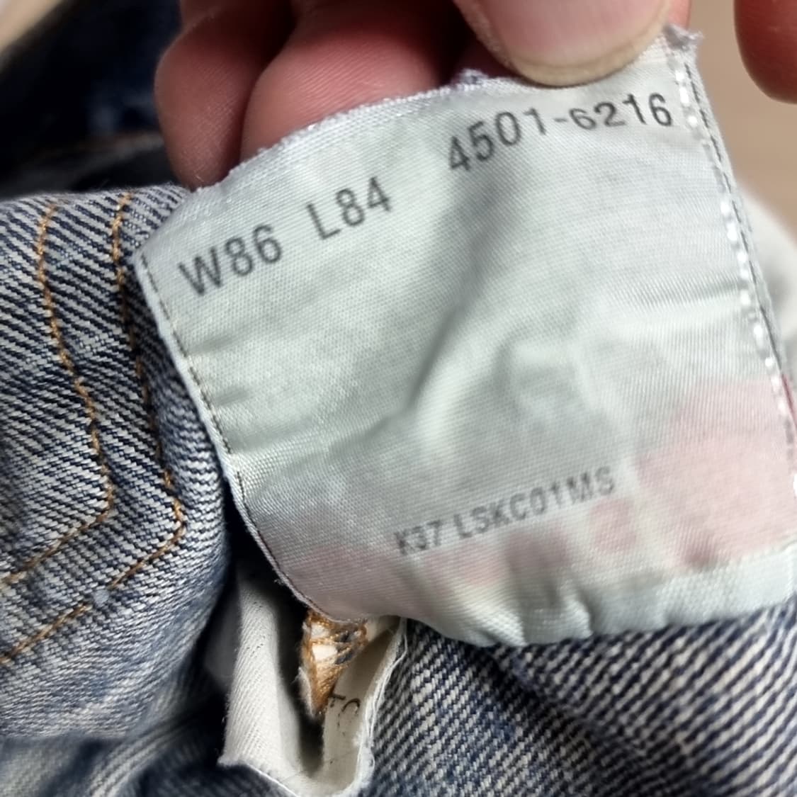 빈티지 made in korea 리바이스501(33) 상품이미지5