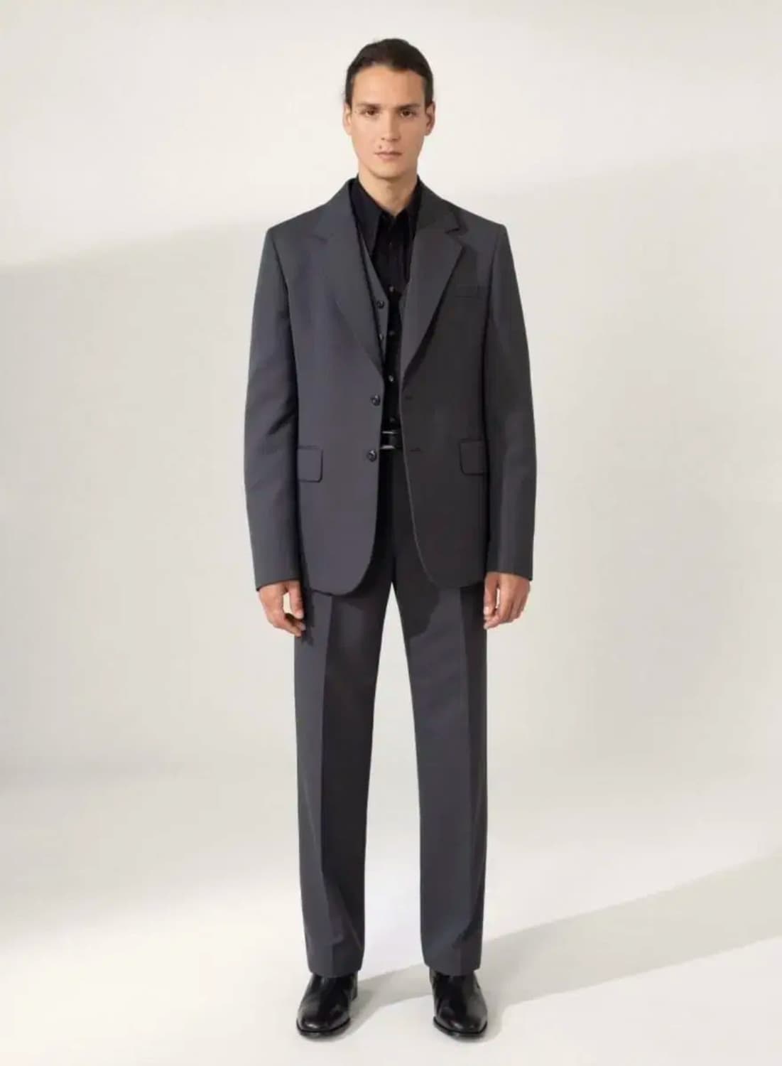 르메르/다크그레이 싱글 브레스티드 셋업/S,46 상품이미지1
