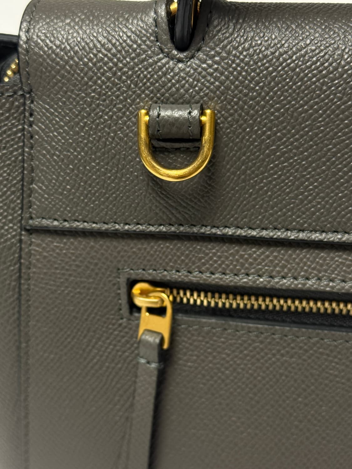 셀린느 벨트백 마이크로 그레이 (보증서, 더스트백 보유) 상품이미지3