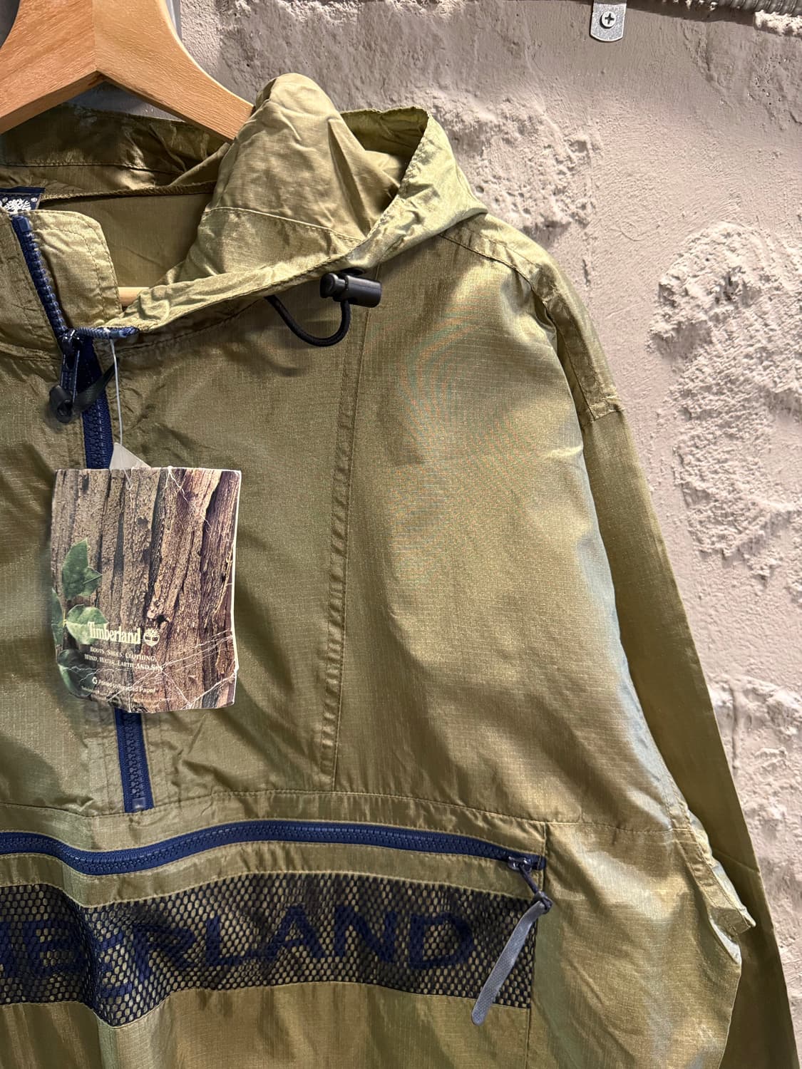 L 팀버랜드 어센틱 웨더기어 아노락 후드 자켓 올리브 상품이미지3