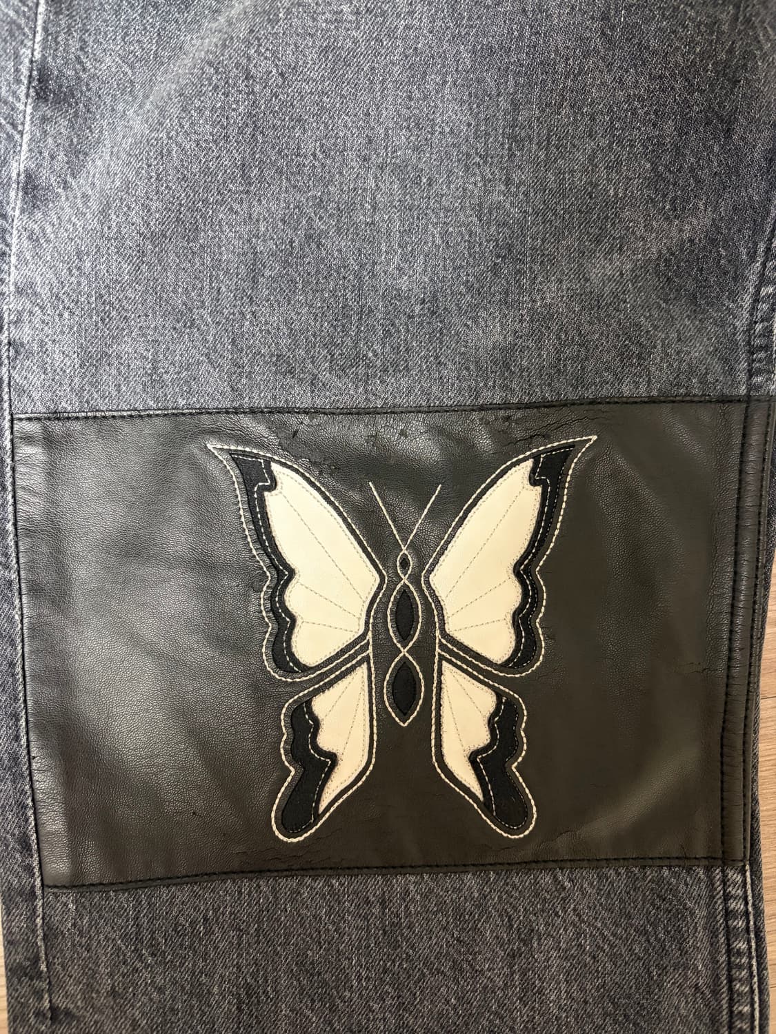 29) 아워레가시 써드컷 슈메틀링 패치 데님 상품이미지6