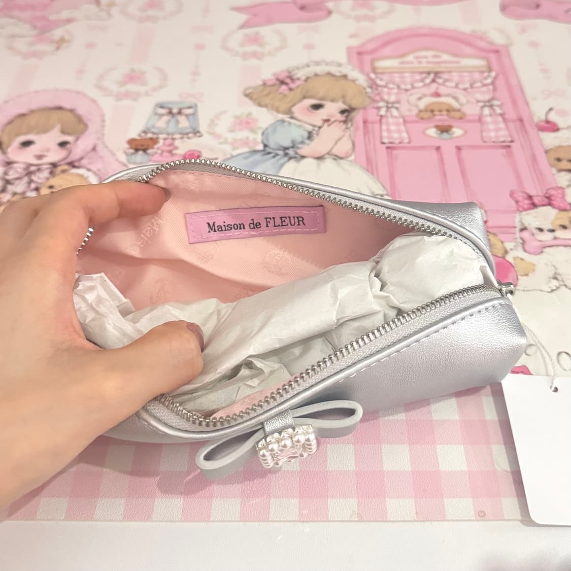 [새상품] 메종드플뢰르 필통 파우치 상품이미지4