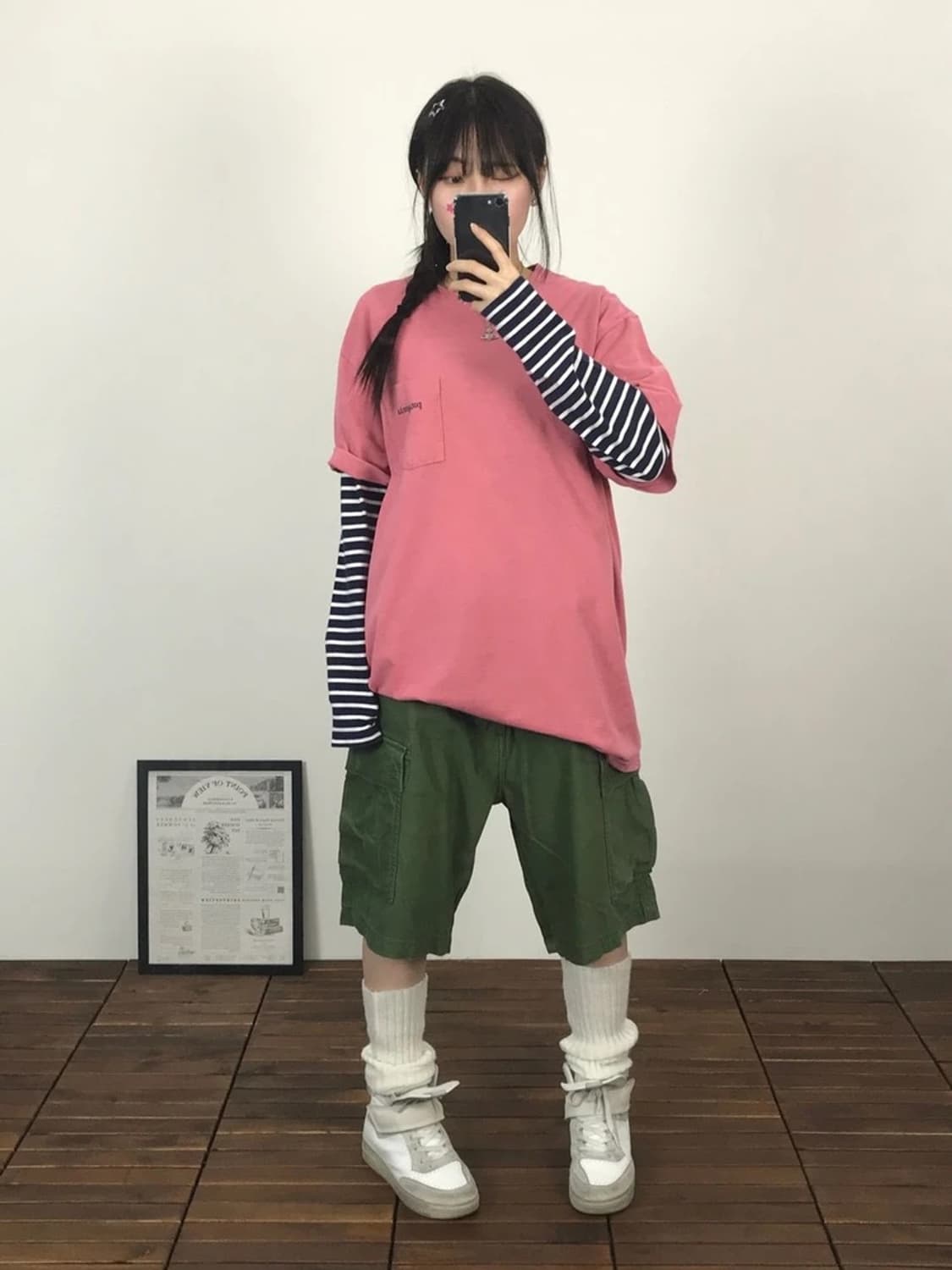 Patagonia Pink Ridge Pocket Tee 상품이미지3