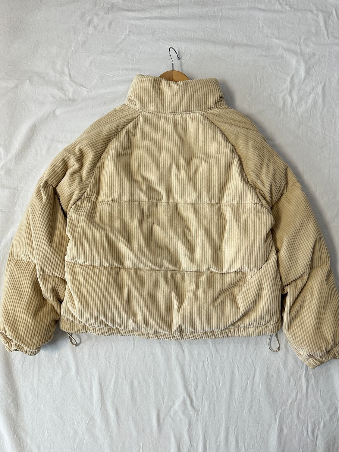 와릿이즌 여성 코듀로이 다운 푸퍼 상품이미지4