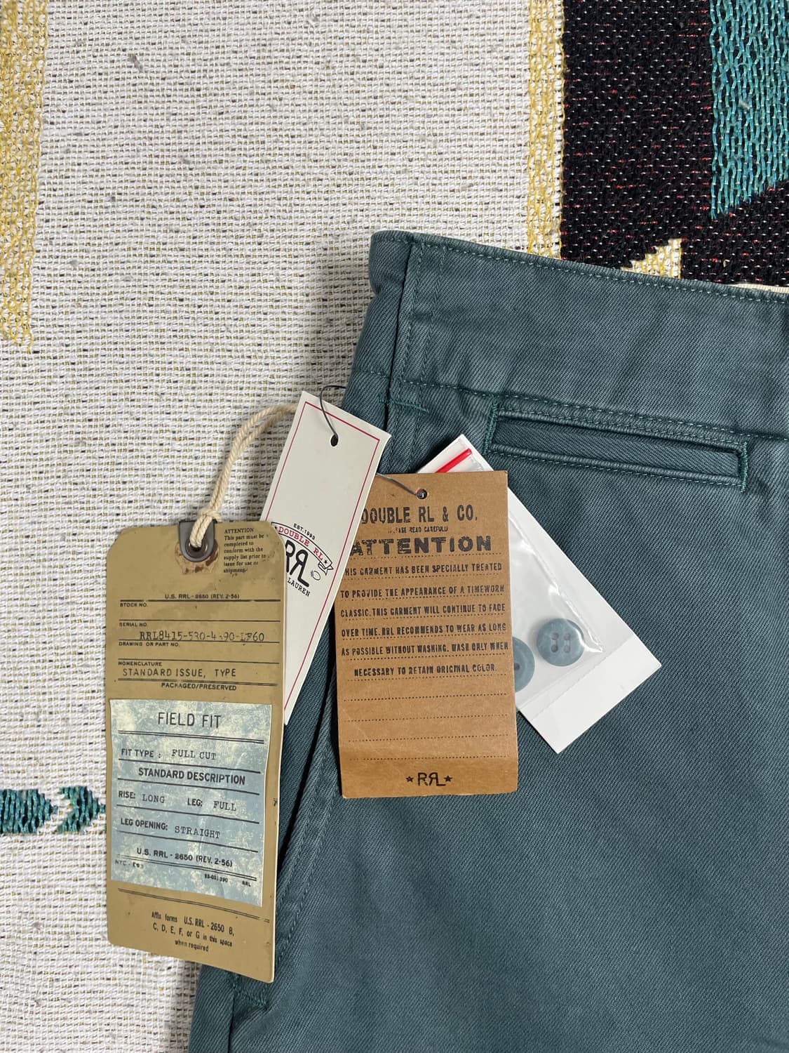 RRL 그린 필드치노(30x30) 상품이미지2