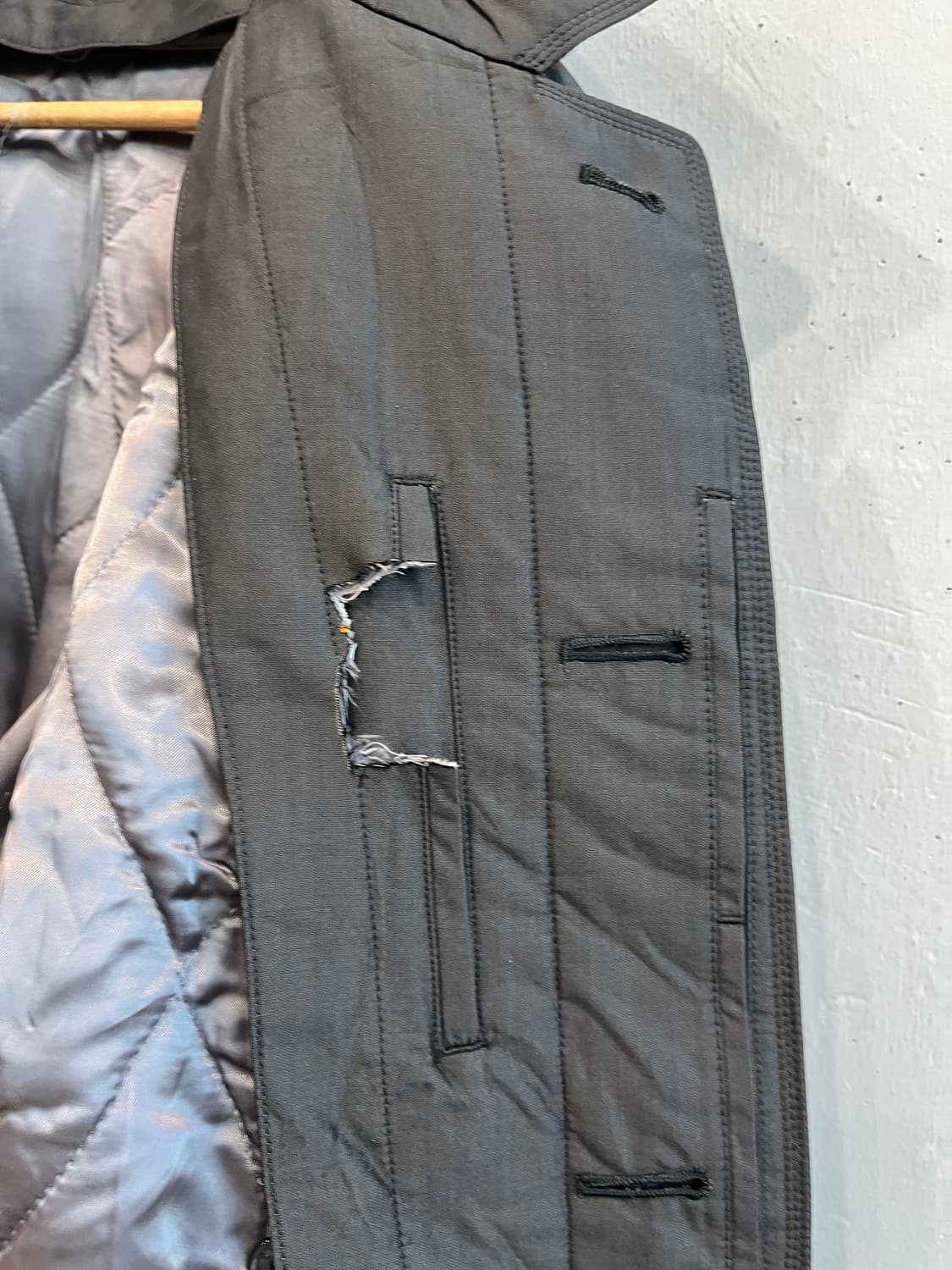 발렌시아가 퓨어실크 트렌치코트 상품이미지8