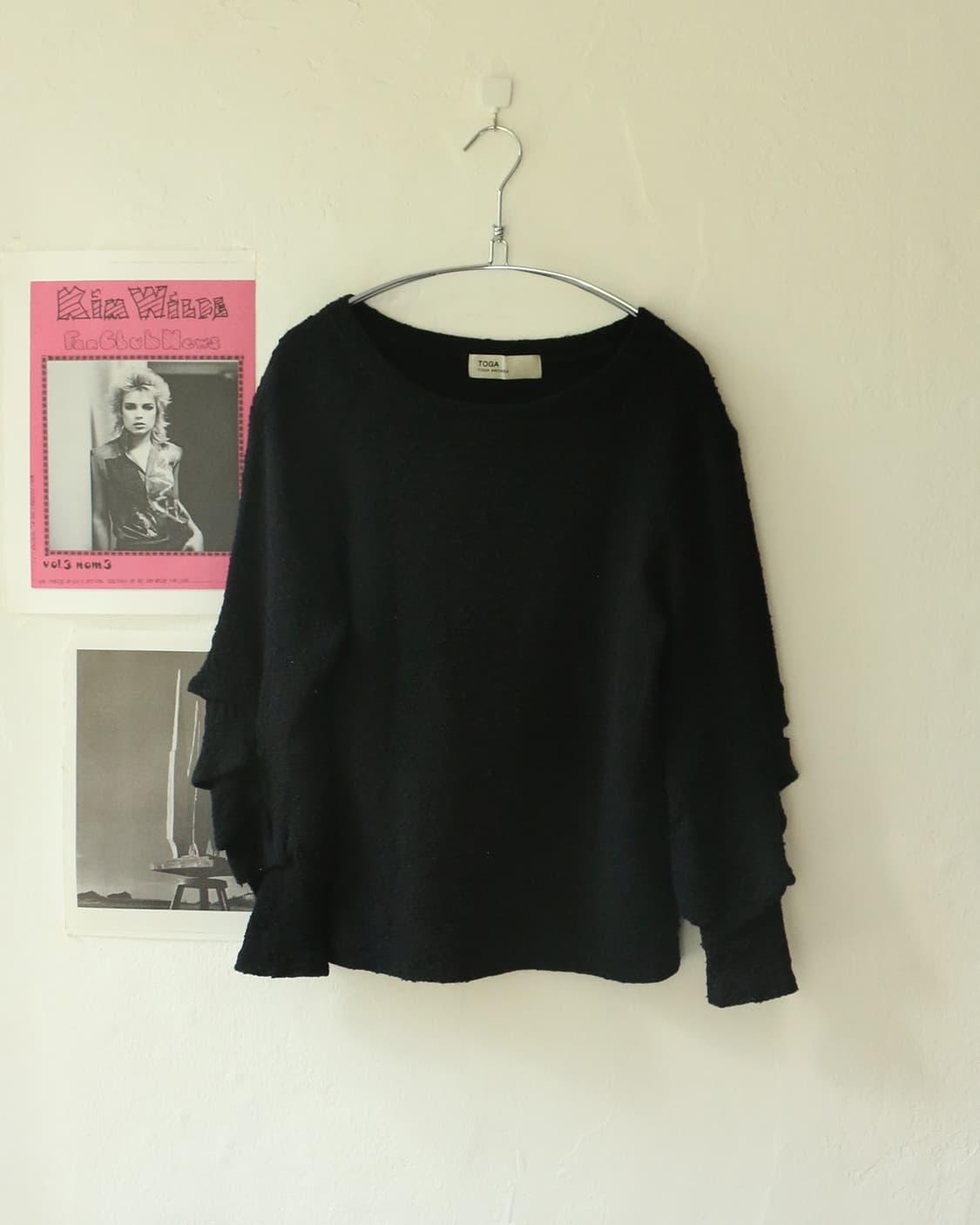 토가 아카이브 러플 슬리브 니트 상품이미지1