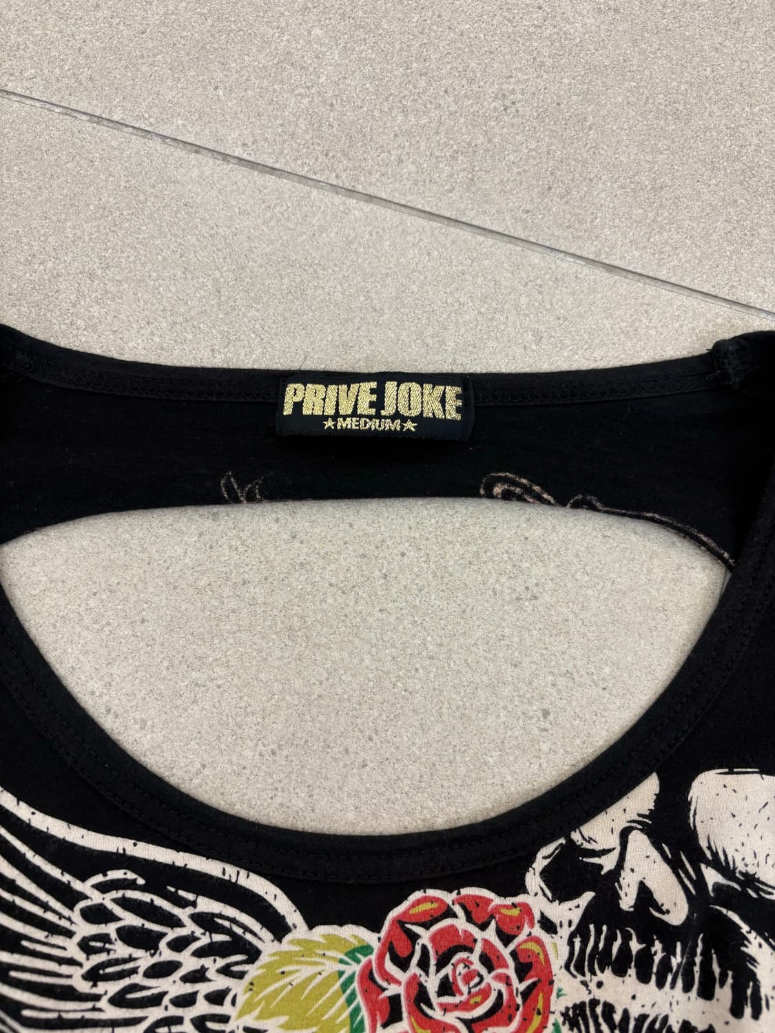 날개 장미 데미지 롱슬리브 상품이미지3